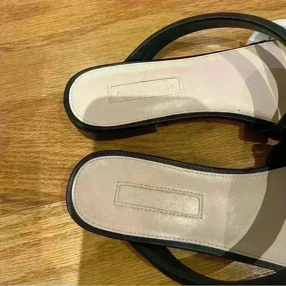 Avec Les Fillas Carla Leather Slides 10 - Picture 4 of 7